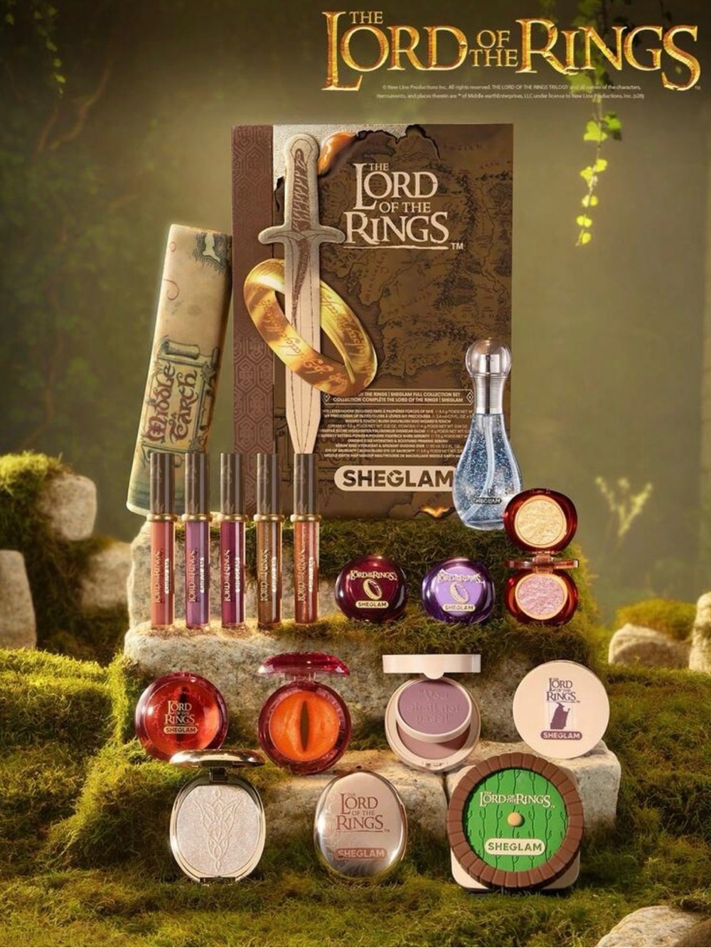 🧡New SheGlam Lord Of the Rings Makeup Collection